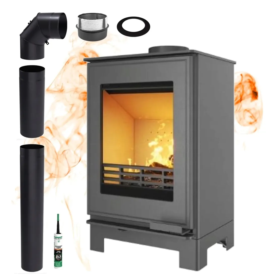 maly-piec-wolnostojacy-z-kompletem-rur-kawmet-harita-s15v-basic-eco-stan-nowy