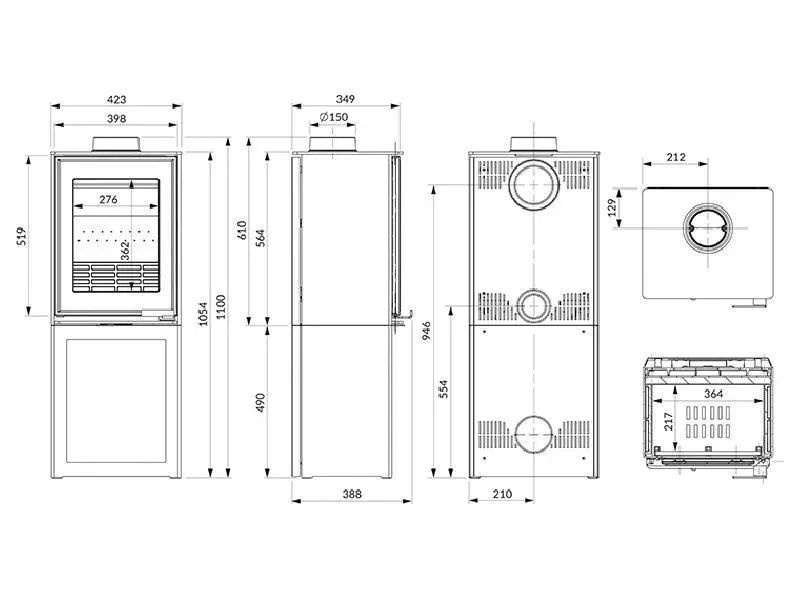 piec-stalowy-wolnostojacy-kawmet-harita-s15v-l-box-rury-do-komina-z-cegly