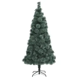 vidaxl-sztuczna-choinka-ze-stojakiem-zielona-240-cm-pet