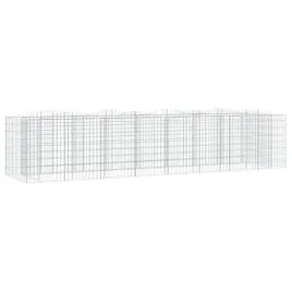 vidaxl-lukowaty-kosz-gabionowy-400x100x100-cm-galwanizowane-zelazo