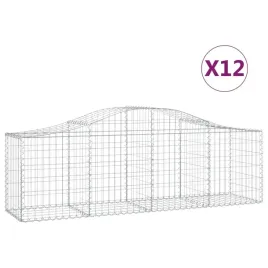 vidaxl-kosze-gabionowe-12-szt-200x50x60-80-cm-galwanizowane-zelazo