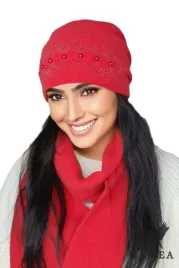 iman-damska-czapka-zimowa-kolor-czerwony-kamea