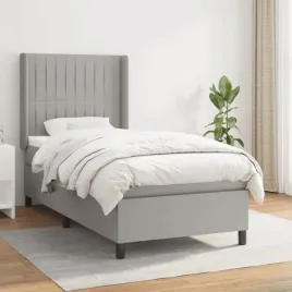 vidaxl-lozko-kontynentalne-z-materacem-jasnoszare-tkanina-90x190-cm