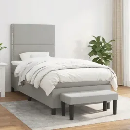 vidaxl-lozko-kontynentalne-z-materacem-jasnoszare-tkanina-90x190-cm