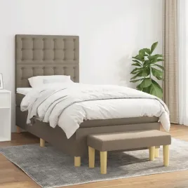 vidaxl-lozko-kontynentalne-z-materacem-taupe-tkanina-80x200-cm