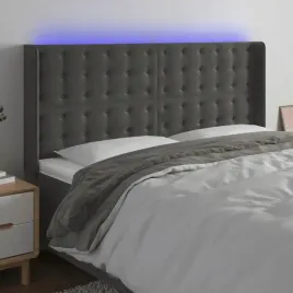 vidaxl-zaglowek-do-lozka-z-led-ciemnoszary-183x16x118-128cm-aksamit