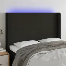 vidaxl-zaglowek-do-lozka-z-led-czarny-147x16x118-128-cm-tkanina