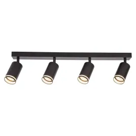 lampa-sufitowa-nowoczesna-czarna-listwa-reflektorki-4xgu10-10w-pipe-milagro