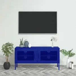 vidaxl-szafka-pod-telewizor-granatowa-105x35x50-cm-stalowa