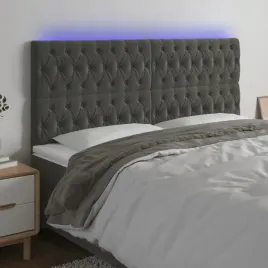 vidaxl-zaglowek-do-lozka-z-led-ciemnoszary-180x7x118-128-cm-aksamit