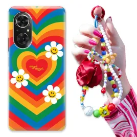 etui-do-huawei-honor-50-se-obudowa-brelok-czerwona-rozaor-pastel-hearts-wz