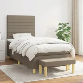 vidaxl-lozko-kontynentalne-z-materacem-taupe-tkanina-80x200-cm