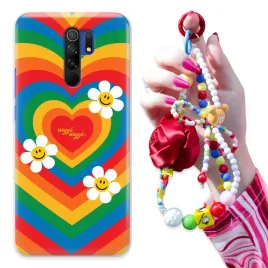 etui-do-xiaomi-redmi-9-caseor-obudowa-brelok-czerwona-rozaor-pastel-hearts