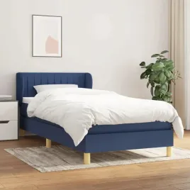 vidaxl-lozko-kontynentalne-z-materacem-niebieskie-tkanina-80x200-cm