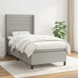 vidaxl-lozko-kontynentalne-z-materacem-jasnoszare-tkanina-90x200-cm