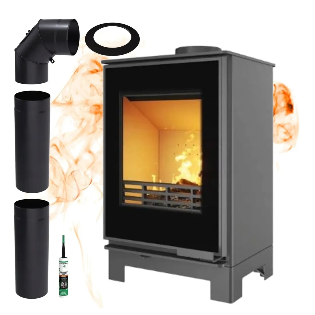 piec-wolnostojacy-kawmet-harita-s15v-basic-decor-zestaw-do-starego-komina-stan-nowy