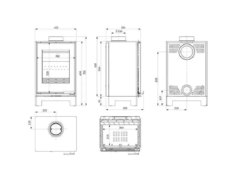 piec-wolnostojacy-kawmet-harita-s15v-basic-decor-zestaw-do-starego-komina