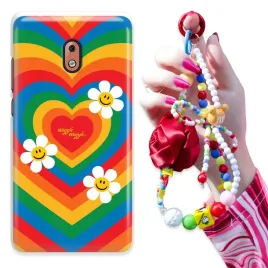 etui-do-nokia-2-1-caseor-obudowa-brelok-czerwona-rozaor-pastel-hearts-wzory