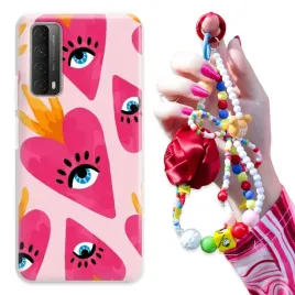etui-do-huawei-p-smart-2021-obudowa-brelok-czerwona-rozaor-pastel-hearts