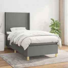 vidaxl-lozko-kontynentalne-z-materacem-ciemnoszara-tkanina-80x200-cm