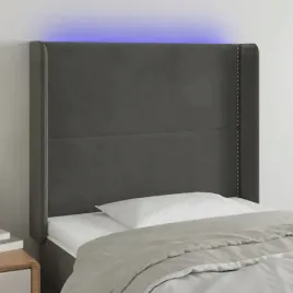 vidaxl-zaglowek-do-lozka-z-led-ciemnoszary-103x16x118-128cm-aksamit