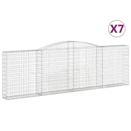 vidaxl-kosze-gabionowe-7-szt-400x30x120-140-cm-galwanizowane-zelazo
