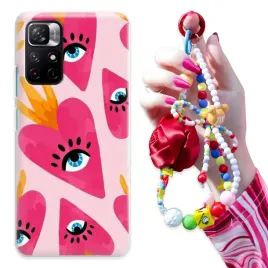 etui-do-xiaomi-redmi-note-11-obudowa-brelok-czerwona-rozaor-pastel-hearts