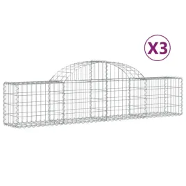 vidaxl-kosze-gabionowe-3-szt-200x30x40-60-cm-galwanizowane-zelazo