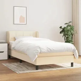 vidaxl-lozko-kontynentalne-z-materacem-kremowe-tkanina-90x200-cm