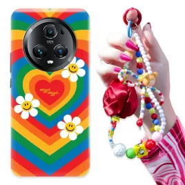 etui-do-huawei-honor-magic-5-pro-case-brelok-czerwona-roza-pastel-hearts