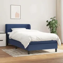 vidaxl-lozko-kontynentalne-z-materacem-niebieskie-tkanina-80x200-cm