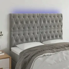 vidaxl-zaglowek-do-lozka-z-led-jasnoszary-160x7x118-128-cm-aksamit