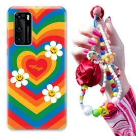 etui-do-huawei-p40-5g-caseor-obudowa-brelok-czerwona-rozaor-pastel-hearts