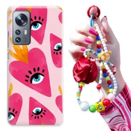 etui-do-xiaomi-12-5g-caseor-obudowa-brelok-czerwona-rozaor-pastel-hearts-wz