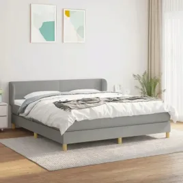 vidaxl-lozko-kontynentalne-z-materacem-jasnoszare-tkanina-180x200cm