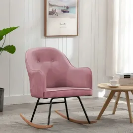 fotel-bujany-rozowy-tapicerowany-aksamitem-lumarko