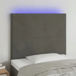 vidaxl-zaglowek-do-lozka-z-led-ciemnoszary-100x5x118-128-cm-aksamit