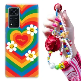 etui-do-huawei-honor-view-40-obudowa-brelok-czerwona-rozaor-pastel-hearts