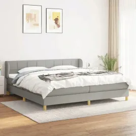 vidaxl-lozko-kontynentalne-z-materacem-jasnoszare-tkanina-200x200-cm
