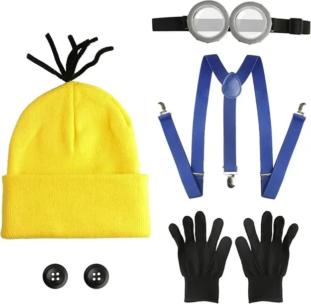 KOSTIUM STRÓJ DLA DZIECI GOGLE CZAPKA 7x COSPLAY NA IMPREZA HALLOWEEN BAJKA