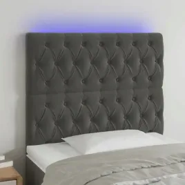 vidaxl-zaglowek-do-lozka-z-led-ciemnoszary-100x7x118-128-cm-aksamit