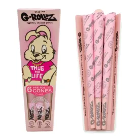 bibulki-skrecone-g-rolls-banksy-thug-for-life-1-1-4-pink-6-szt