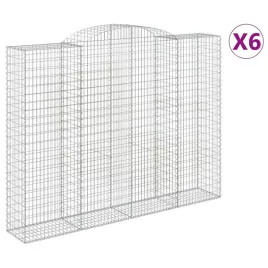 vidaxl-kosze-gabionowe-6-szt-300x50x220-240-cm-galwanizowane-zelazo