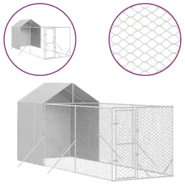 vidaxl-kojec-dla-psa-z-dachem-srebrny-2x6x25-m-stal-galwanizowana