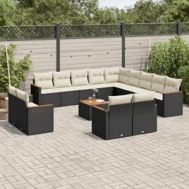 vidaxl-14-cz-zestaw-wypoczynkowy-do-ogrodu-poduszki-czarny-rattan-pe