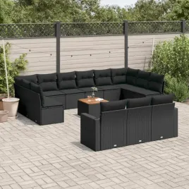 vidaxl-14-cz-zestaw-wypoczynkowy-do-ogrodu-poduszki-czarny-rattan-pe