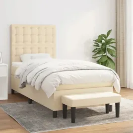 vidaxl-lozko-kontynentalne-z-materacem-kremowe-tkanina-80x200-cm