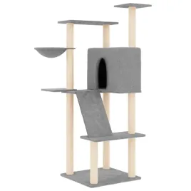 vidaxl-drapak-dla-kota-z-sizalowymi-slupkami-jasnoszary-143-cm