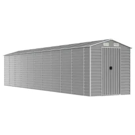 vidaxl-szopa-ogrodowa-jasnoszara-191x895x198-cm-stal-galwanizowana