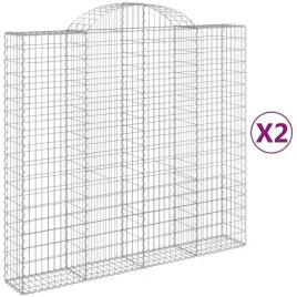 vidaxl-kosze-gabionowe-2-szt-200x50x180-200-cm-galwanizowane-zelazo